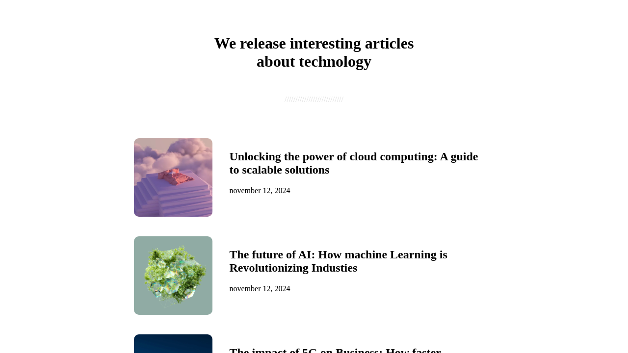 Simple Article Listing by Jonathan Cardona | devChallenges